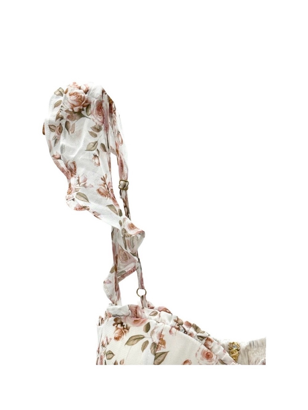 Altar'd State Rose Floral Ruffle Mini Dress - Picture 5 of 6